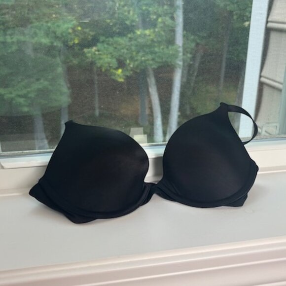NWOT black Victoria's Secret demi-uplift biofit bra, size 34B - Picture 5 of 6